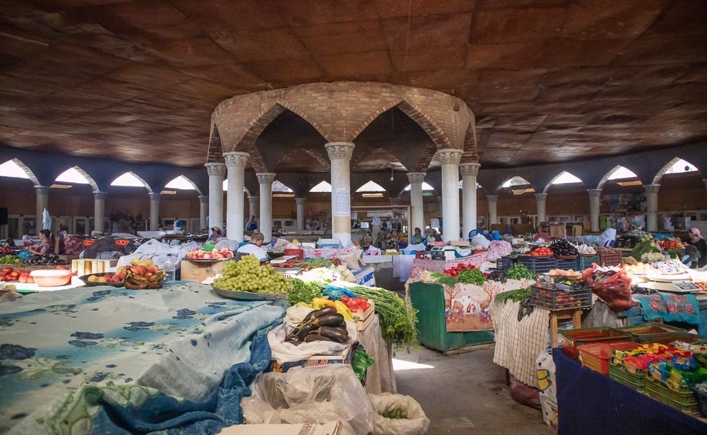 Panjakent, Fann Mountains, Tajikistan, Panjakent Bazaar