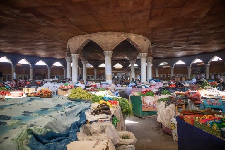 Panjakent, Fann Mountains, Tajikistan, Panjakent Bazaar