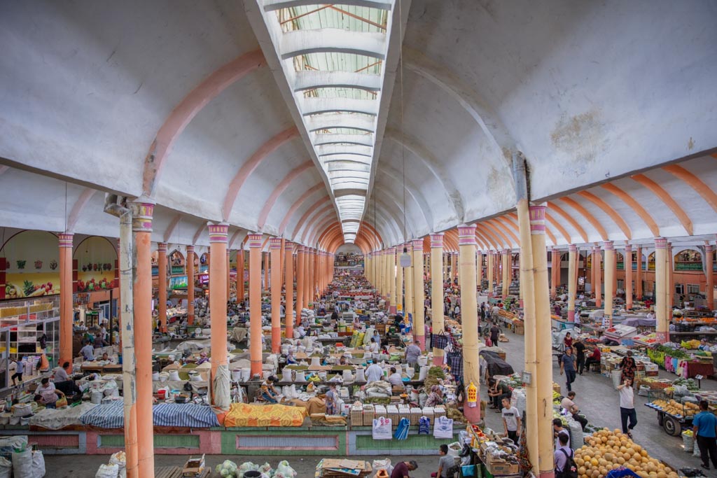 Panjshanbe Bazaar, Khujand, Tajikistan