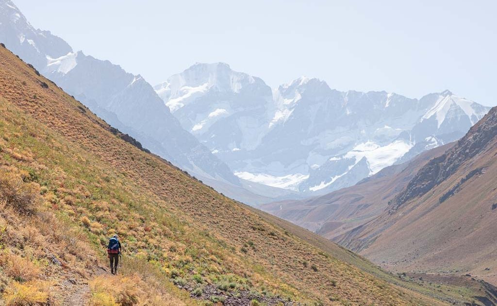 Peter I Range, Gding, Gding Plateau, Pulisangin, Pulisangin Valley, Gardan i Kaftar, Rasht Valley, Karotegin, Karotegin Valley, Badakshan, GBAO, Tajikistan, Central Asia