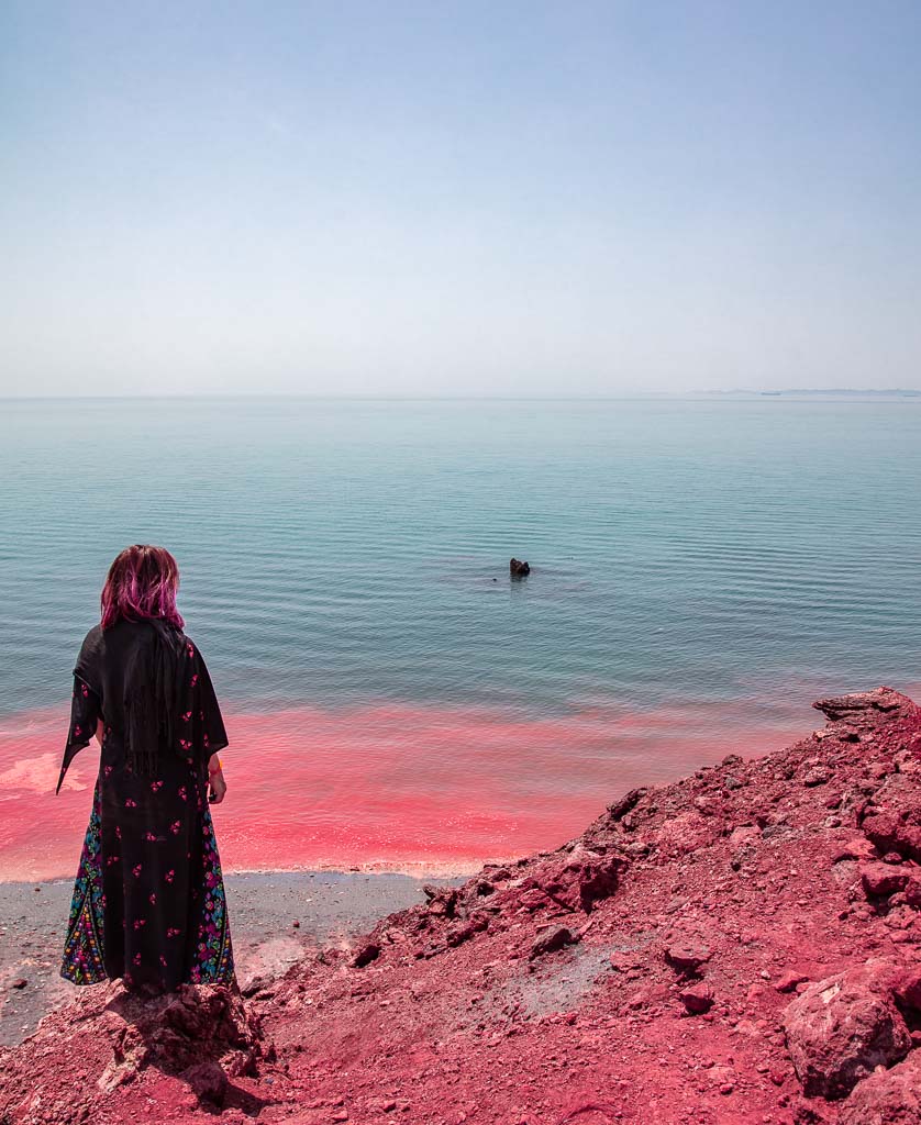 Hormuz, Hormuz Island, Hormuzgan, Red Beach, Red Beach Hormuz, Red Beach Iran, Iran, Solo female travel Iran