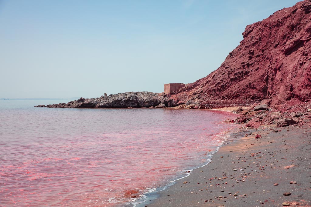 Hormuz Island, Hormuz, Iran, Red Beach, Red Beach Iran, Read Beach Hormuz