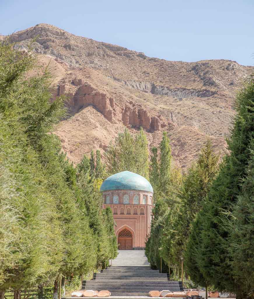 Panjrud, Rudaki Mausoleum, Tajikistan, Sughd