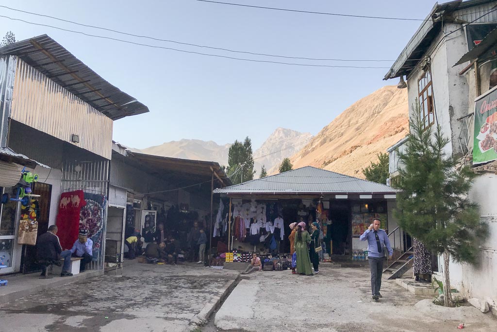 Sarvoda Bazaar, Sarvoda, Tajikistan, Sughd