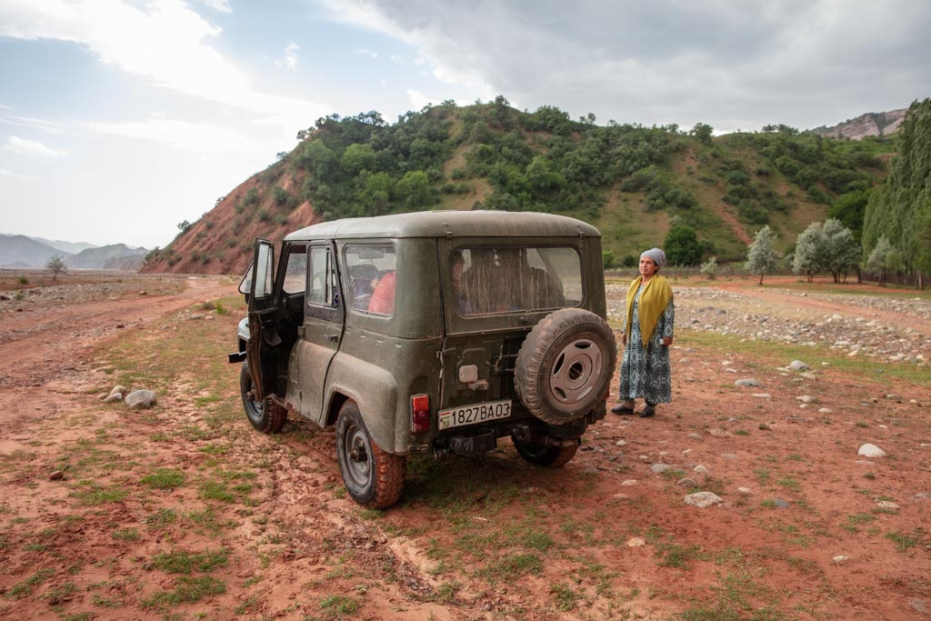 UAZ, Sary Khosar Nature Reserve, Khatlon, Tajikistan