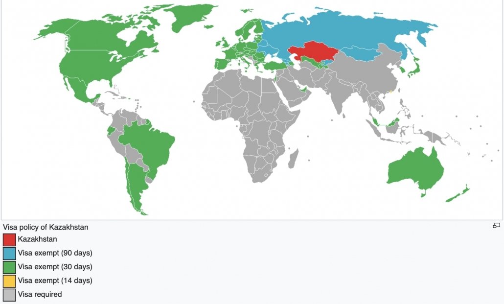 Visa policy of Kazakhstan