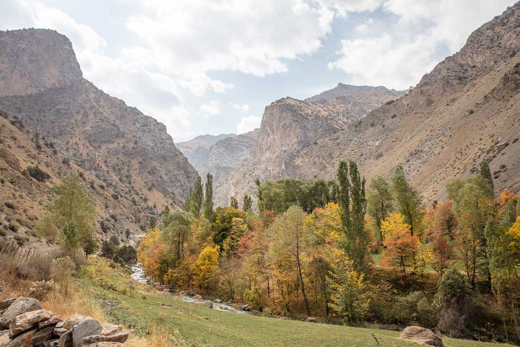 Dukdon Pass, Fann Mountains, Sughd, Tajikistan, Central Asia