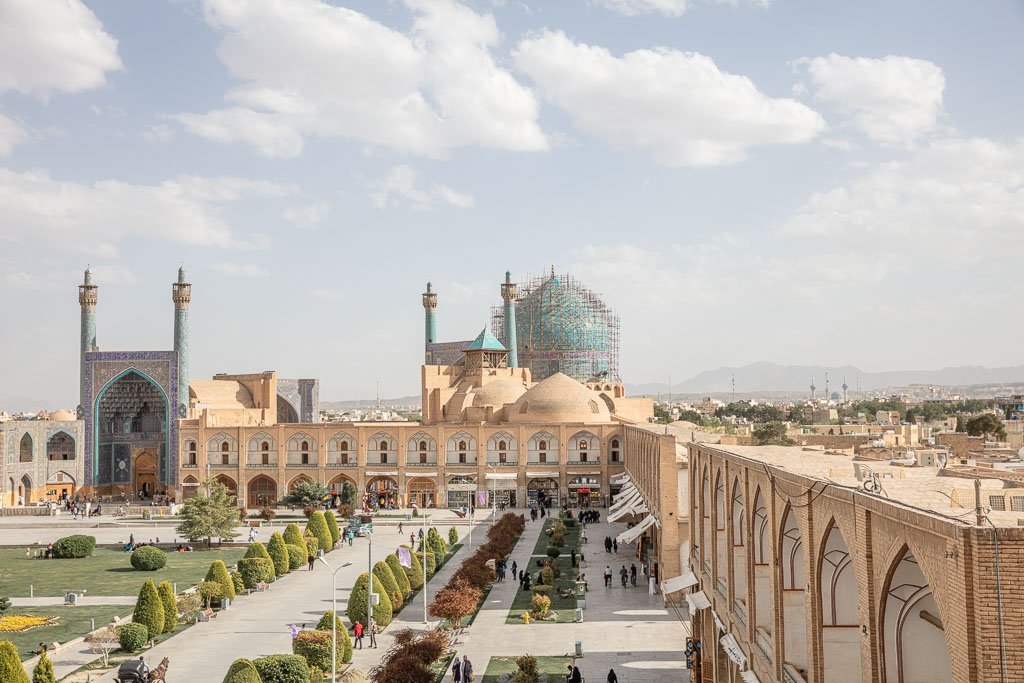 Shah Mosque, Shah Mosque Esfahan, Naqsh e Jahan Square, Esfahan, Isfahan, Persia, Iran