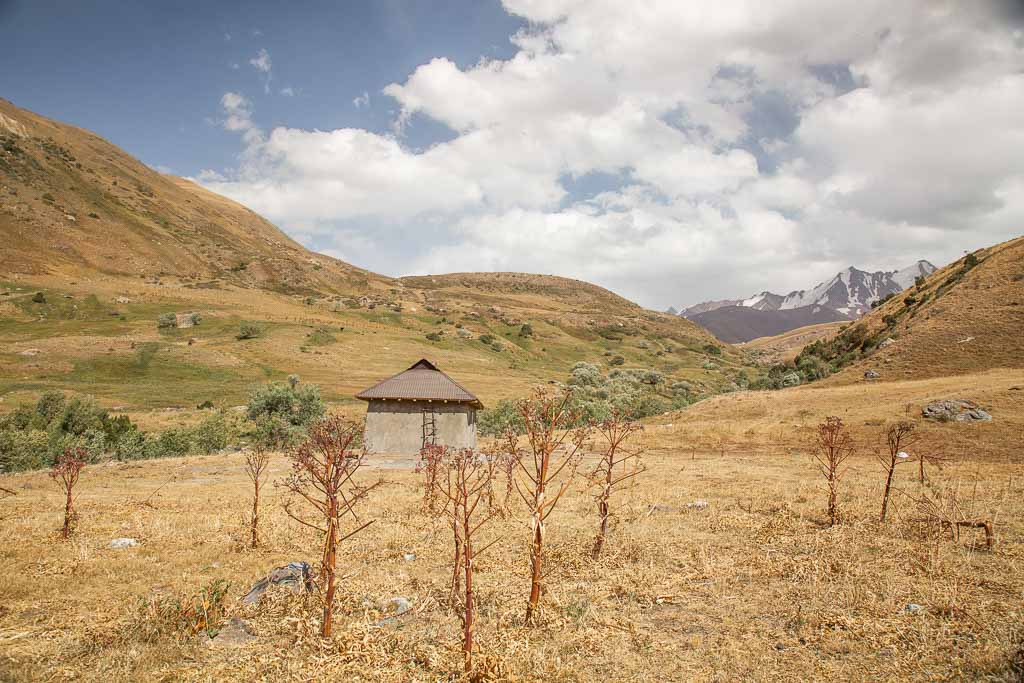 Shepherd House, Gardan i Kaftar Trek, Rasht Valley, Karotegin, Tajikistan