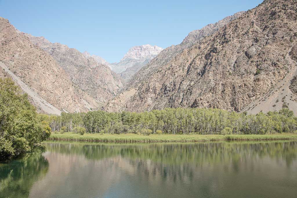 Snake Lake, Zmenioe Lake, Tajikistan, Fann Mountains