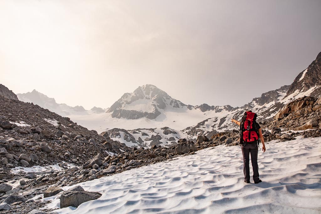 Snowbird-Bomber Hike, Hatcher Pass, Alaska