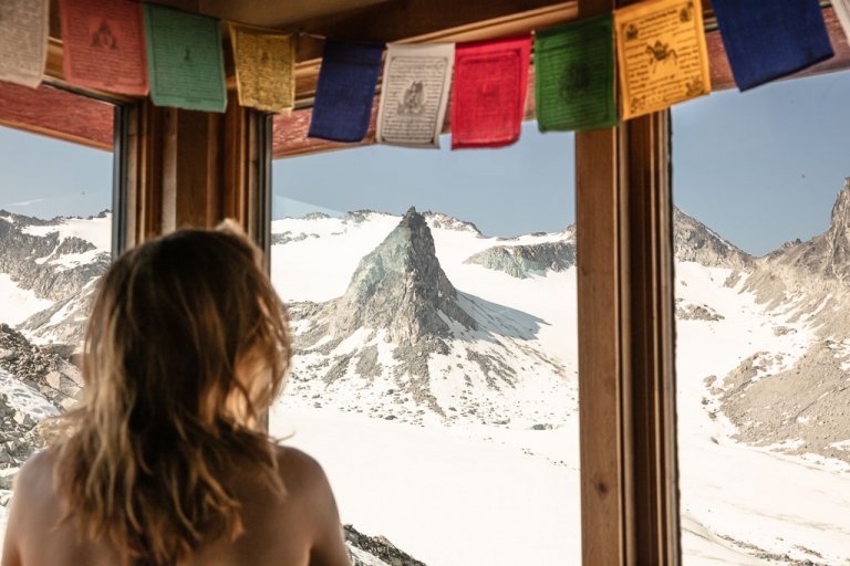 Snowbird Hut, Hatcher Pass, Alaska