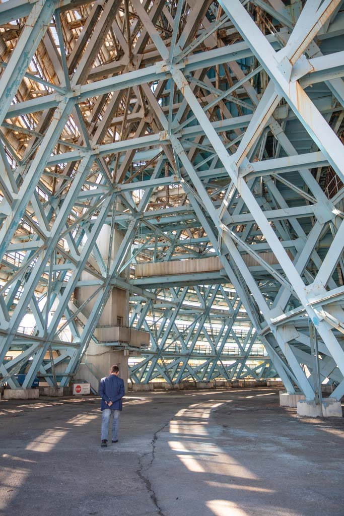 Solar Furnace, Institute of the Sun, Parkent, Uzbekistan