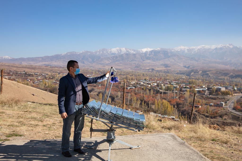 Solar Furnace, Parkent, Uzbekistan