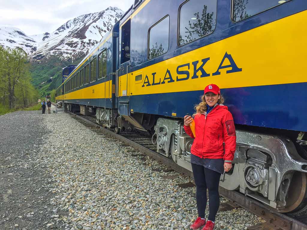 Taking the train to Spencer Whistle Stop