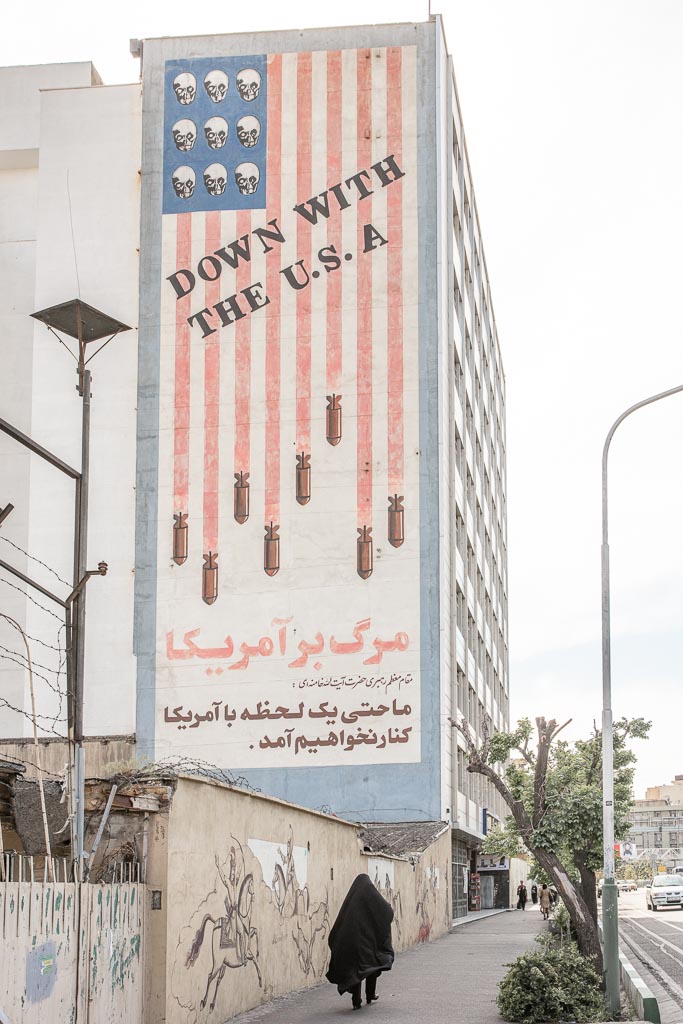 Stars and Stripes Mural, Stars and Stripes Mural Tehran, Stars and Stripes Mural Iran, Stars & Stripes Mural, Stars & Stripes Mural Tehran, Stars & Stripes Mural Iran, Down with America, Down with America Mural Tehran, Down with America Mural Iran, Iran Murals, Tehran Murals, Tehran, Iran