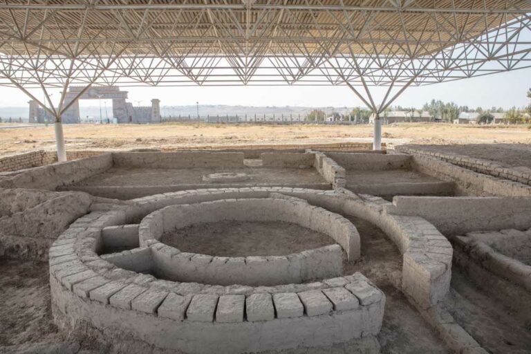 Sun Temple, Sarazm Archeological SIte, Sarazm, Tajikistan