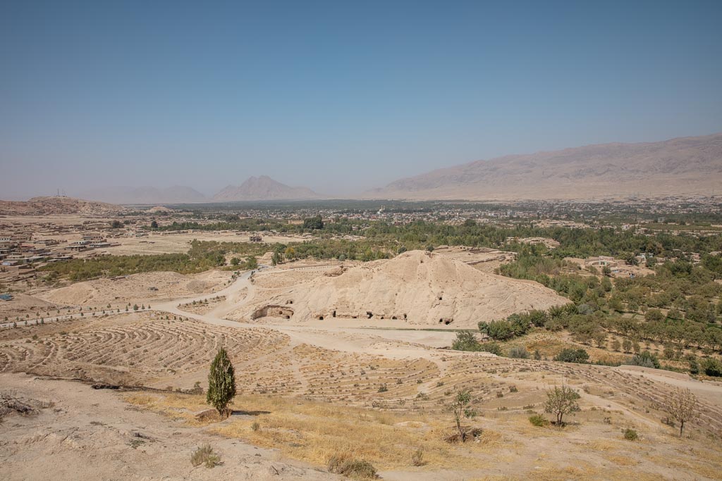 Takht e Rustam, Samangan, Afghanistan, Northern Afghanistan, Takht e Rustam Buddhist Caves and Bazaar