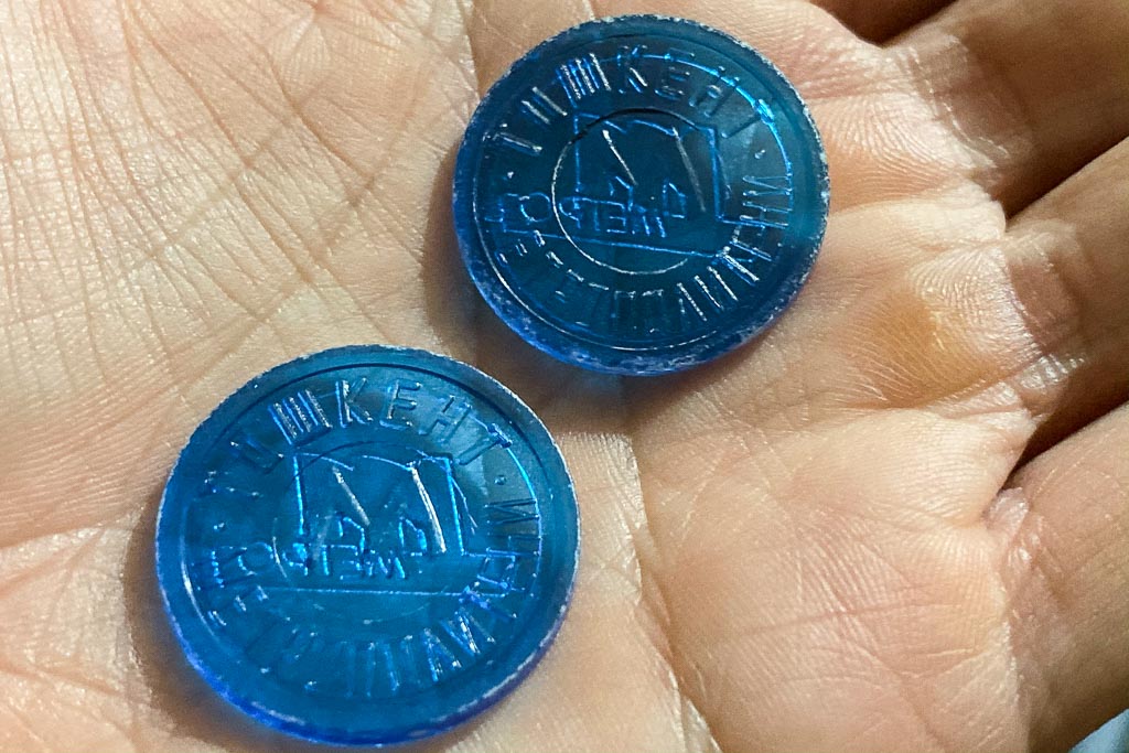 Tashkent Metro Tokens