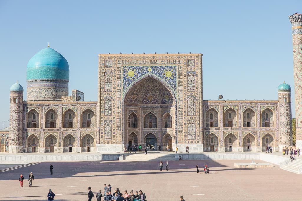 Samarkand Travel, Uzbekistan, Uzbekistan travel guide, Uzbekistan travel, Uzbekistan guide, Samarkand, Registan, Registan Square, Tilla Kari, Tilla Kari Mosque