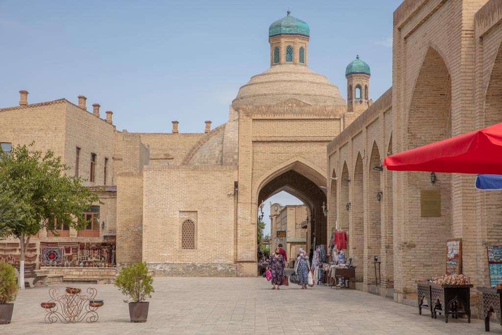 Toqi Sarrofon Covered Bazaar, Bukhara, Uzbekistan