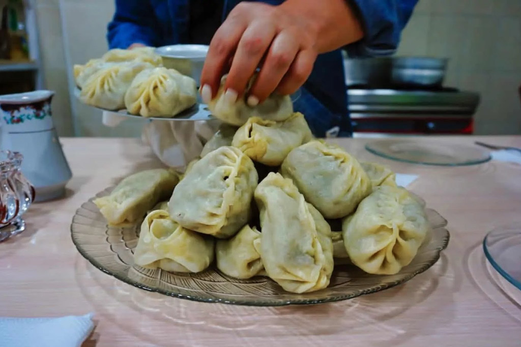 Valerie, manty, central asia food