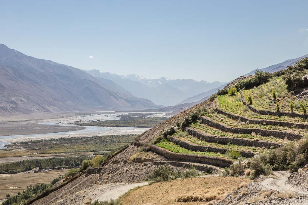 Wakhan, Tajik Wakhan, Wakhan Valley, Wakhan Tajikistan, Wakhan Valley Tajikistan, Tajikistan, Gorno Badakhshan Autonomous Oblast, Badakhshan, GBAO, Pamir, Yamchun, terraces, Tajikistan terraces, Vichkut, Vikchut