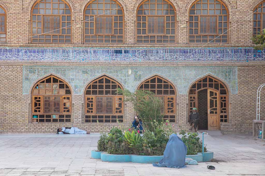 Afghanistan Travel, Afghanistan travel guide, Mosque of the Cloak of the Prophet Mohammed Mosque of the Cloak of the Prophet Mohammed Herat, Herat, Afghanistan