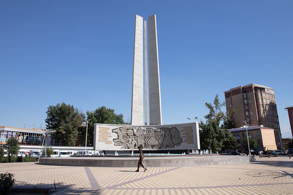 WWII Monument, Khujand, Tajikistan