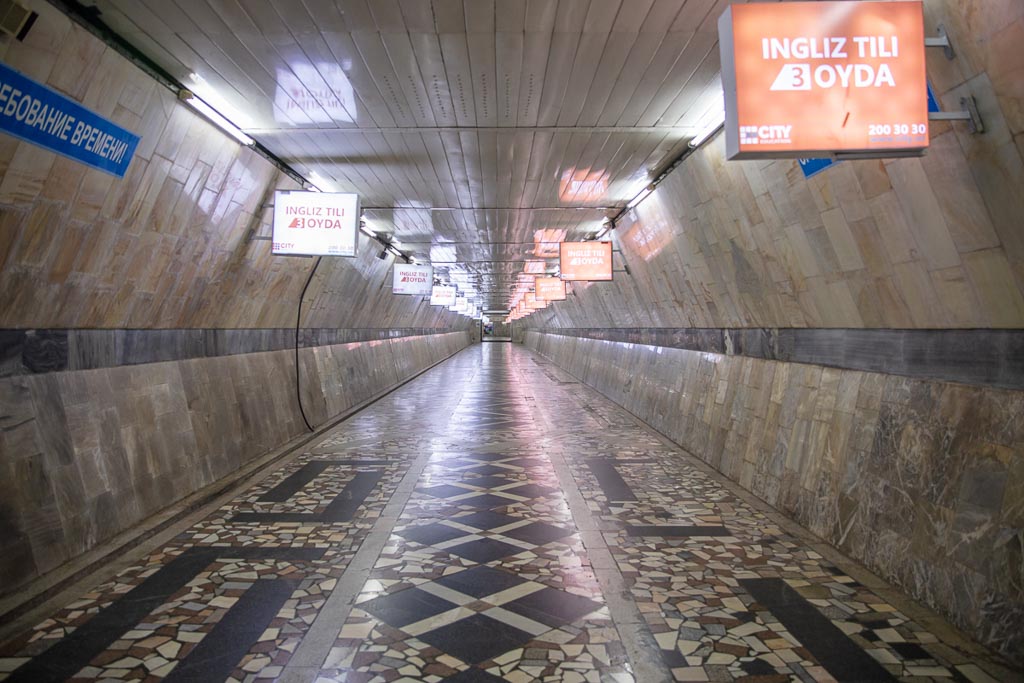 Tashkent Metro Tunnel, Tashkent Metro, Tashkent, Uzbekistan, Ozbekiston, Central, Asia, metro, subway, Uzbekistan metro, Uzbekistan metro