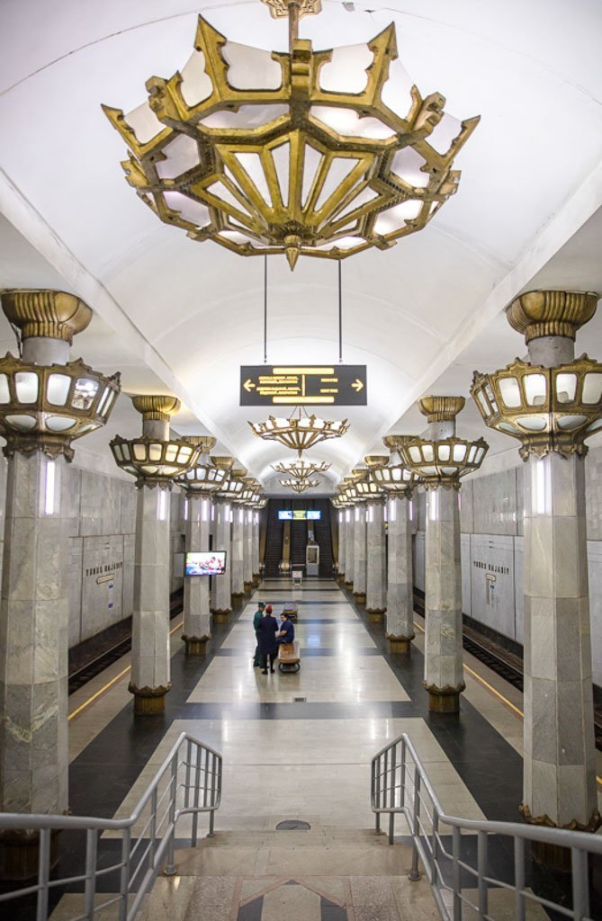 Yunus Rajabiy, Yunus Rajabiy Station, Tashkent Metro, Tashkent, Uzbekistan, Ozbekiston, Central, Asia, metro, subway, Uzbekistan metro, Uzbekistan metro, chandelier