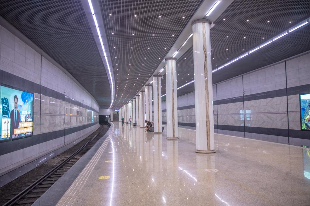 Yunusobod Station, Tashkent Metro, new Tashkent metro station