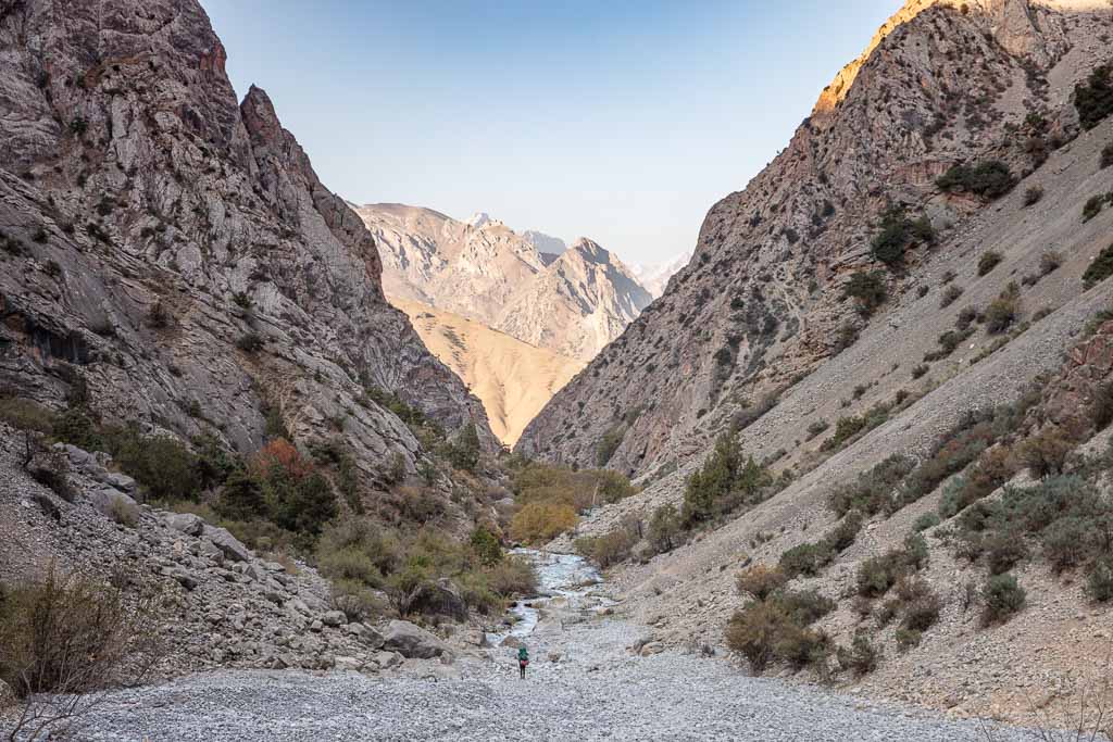 Zindon River, Zindon Valley, Fann Mountains, Sughd, Tajikistan