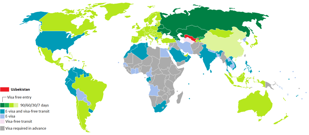 Visa policy of Uzbekistan